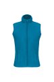 Dames Fleece bodywarmer Kariban K906 TROPICAL BLUE